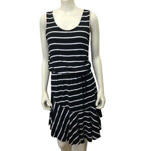 ALLISON JOY‎  striped sleeveless DRESS  md